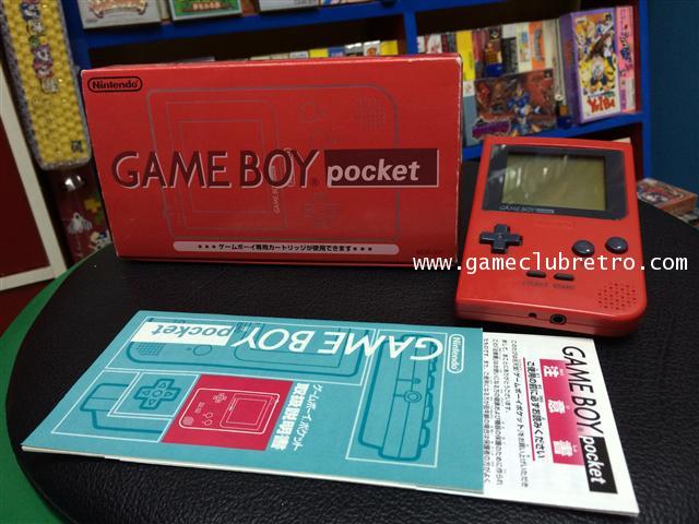 Gameboy Pocket Red เกมบอย พ๊อกเก็ตสีแดง