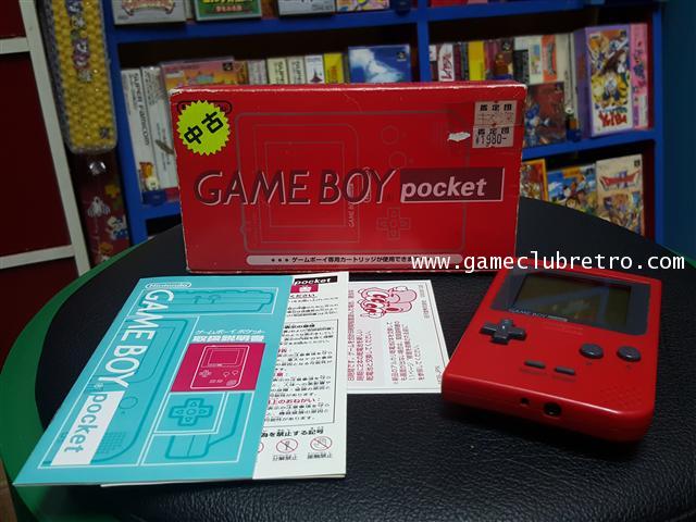Gameboy Boy Pocket Red เกมบอย พ๊อกเก็ต สีแดง 0