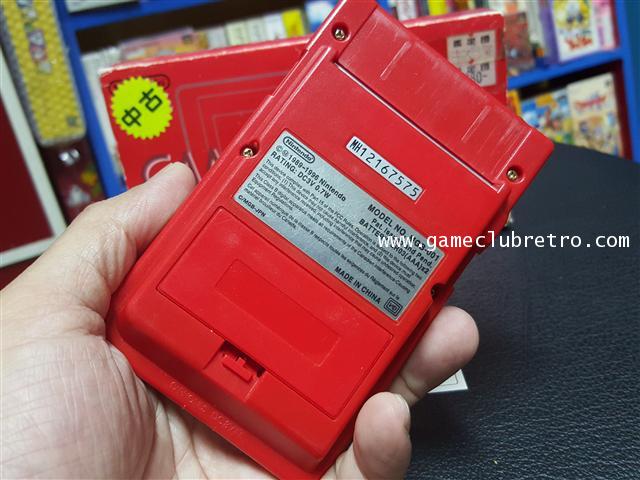Gameboy Boy Pocket Red เกมบอย พ๊อกเก็ต สีแดง 2