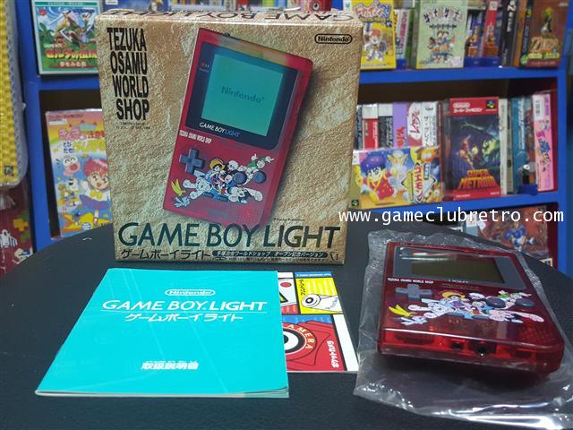 Gameboy Light Atom Red Clear Limited
