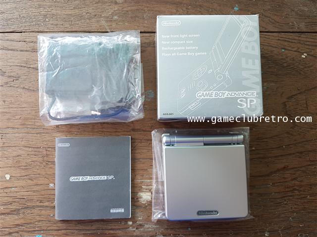 Gameboy Advance SP Silver เกมบอย แอดวานซ์ เอสพี สีเงิน