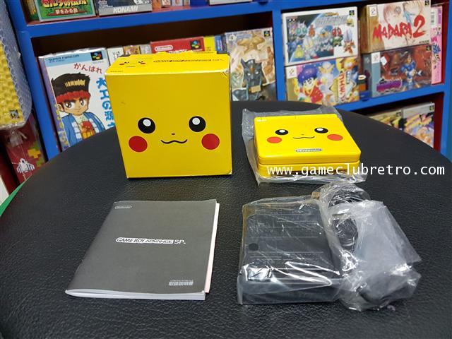 Gameboy Advance SP Pikachu Limited เกมบอย แอดวานซ์ เอสพี ปิกาจู ลิมิเต็ท