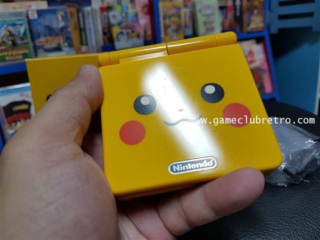 Gameboy Advance SP Pikachu Limited เกมบอย แอดวานซ์ เอสพี ปิกาจู ลิมิเต็ท 3