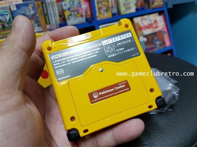 Gameboy Advance SP Pikachu Limited เกมบอย แอดวานซ์ เอสพี ปิกาจู ลิมิเต็ท 4