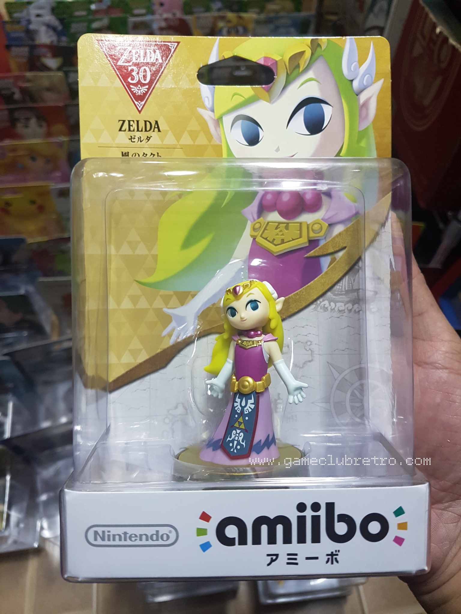 Amiibo Toon Zelda 30th มือ 1