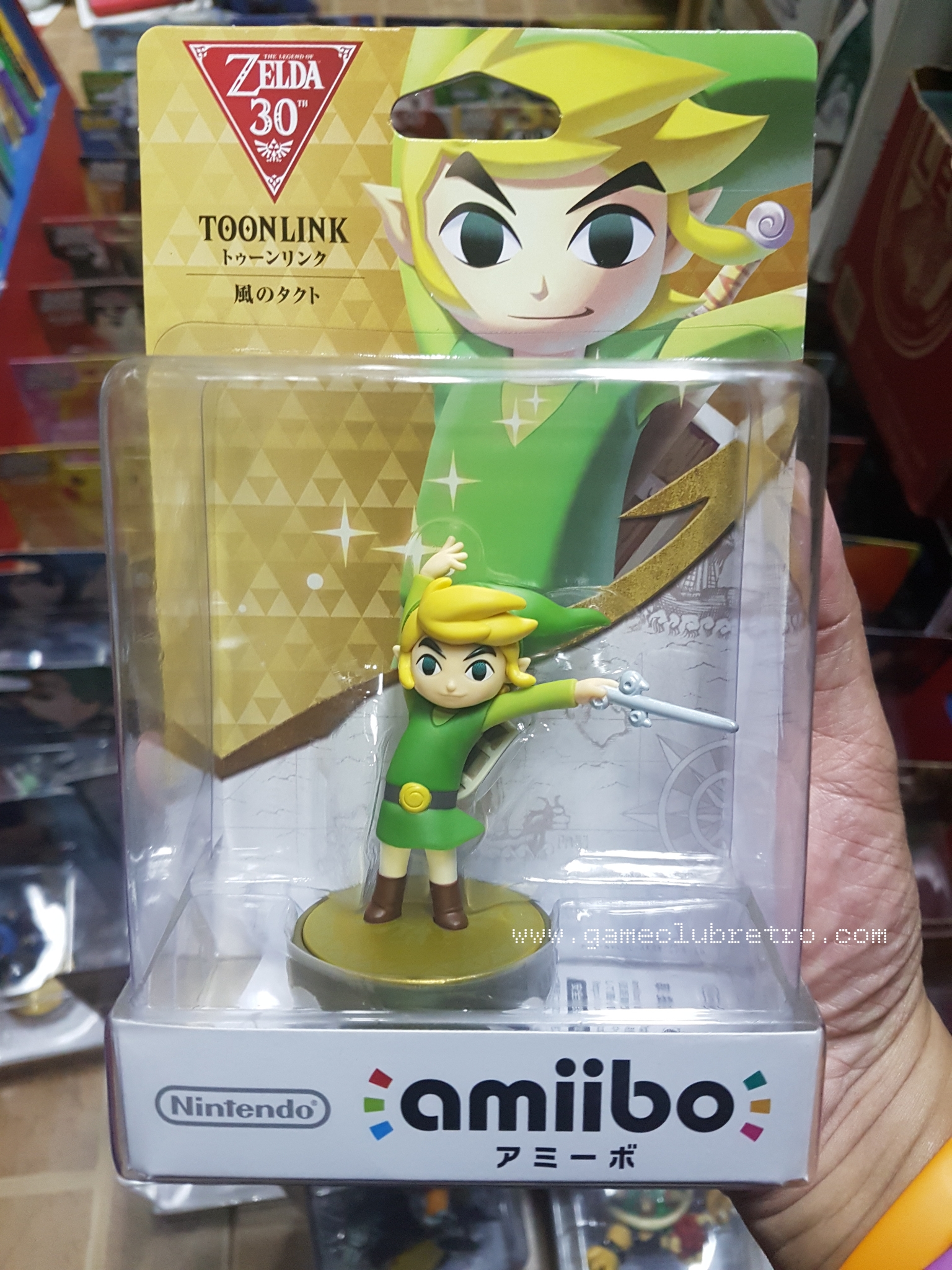 Amiibo Toon Link 30th มือ 1