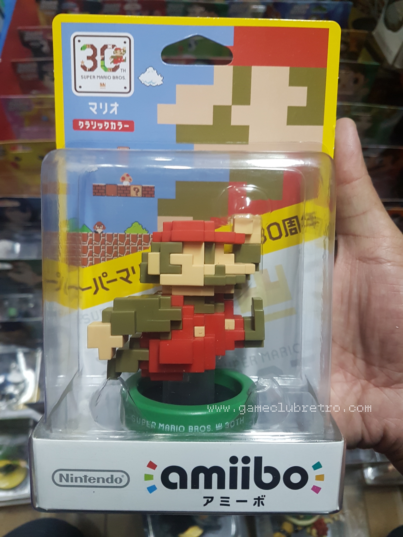 Amiibo Mario Dot มือ 1