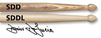 มือกลองขั้นเทพ ใช้ไม้ตีกลองชุด VICFIRTH ในการตีกลองชุด ร้านขายอุปกรณ์กลองชุด ต้องจีอาย 14
