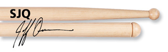 มือกลองขั้นเทพ ใช้ไม้ตีกลองชุด VICFIRTH ในการตีกลองชุด ร้านขายอุปกรณ์กลองชุด ต้องจีอาย 19