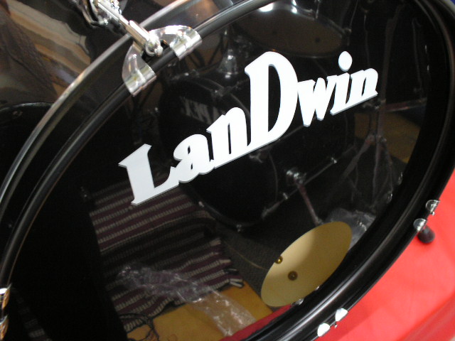 กลองชุด LANDWIN  tom 6 หลัก bass drums 8 หลัก แฉ 16 และ HH 1 คู่ ไม้ 7 ชั้นครบชุด ราคาพิเศษ 8