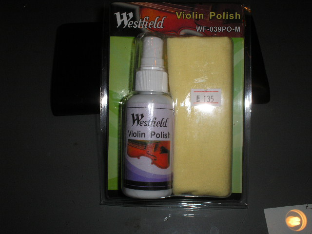 น้ำยาและผ้าเช็ดไวโอลิน ยี่ห้อ westfield violin polish wf-039po-m