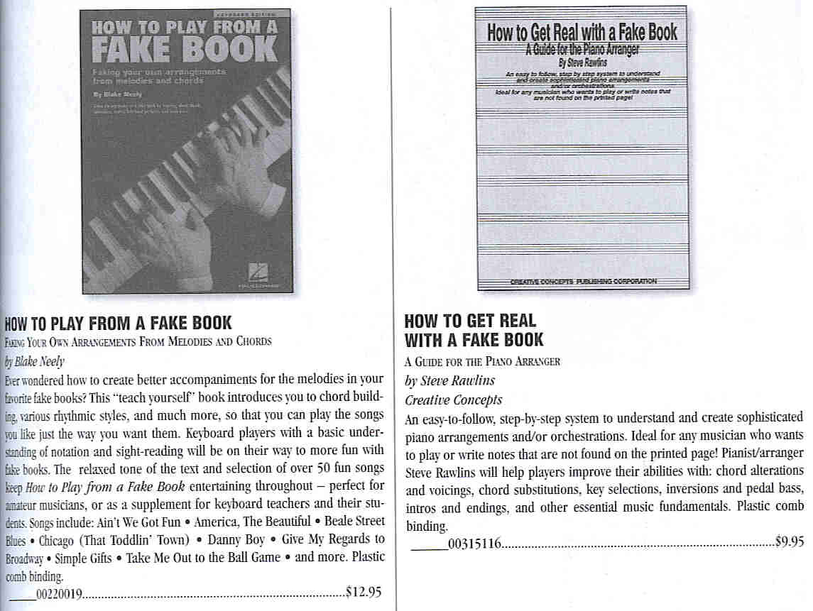 หนังสือ HALLEONARD SONGBOOKS หมวด FAKE BOOKS 6