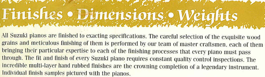 เปียโน Studio Upright ยี่ห้อ SUZUKI รุ่น AU 200 คุณภาพ ดี เยี่ยม 19