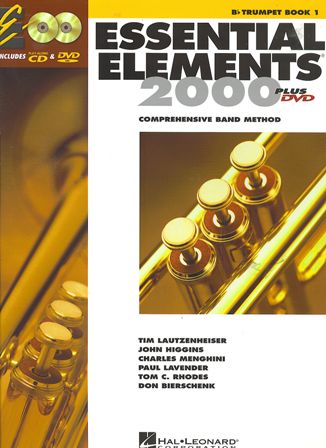 หนังสือเรียน Essential Elements Trumpet Book 1
