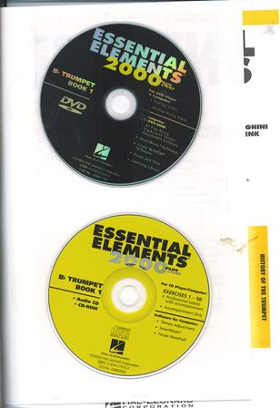 หนังสือเรียน Essential Elements Trumpet Book 1 2