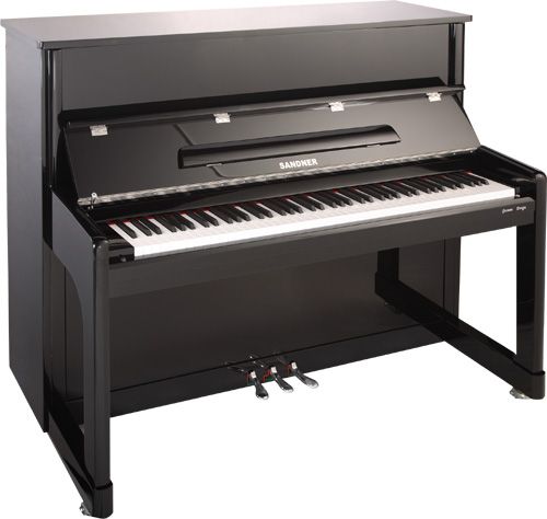 เปียโน Upright ของใหม่ยี่ห้อ SANDNER รุ่น  SP - 100S Standard Series คุณภาพดีเยี่ยม ราคาพิเศษ