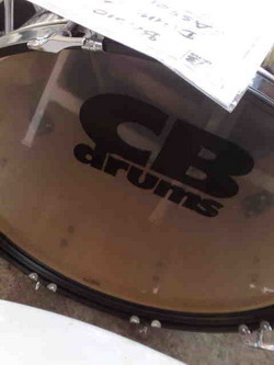 กลองชุดใหญ่ CB Drums รุ่น GX series กลอง 7 ใบ HH1คู่ ฉาบ 3 ใบพร้อมขา กระเดื่องคู่พร้อมกระเป๋า 11