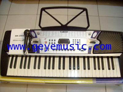 คีย์บอร์ด Keyboardไฟฟ้า รุ่น MK-2065 ต่อไมค์ร้องเพลงได้+แถมไมค์ ราคาถูกสุดๆ คุณภาพเสียงเยี่ยม