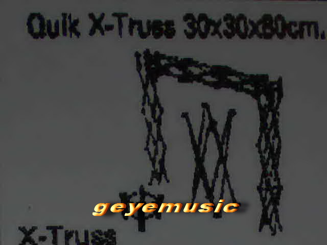 ขาย Quik X-Truss 30*30*80 cm. แข็งแรงทนทานคุณภาพเยี่ยม 1