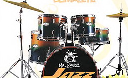 กลองชุด Complefe Mr. Drum Jazz ฉาบ 16 นิ้ว กลอง 5 ใบ Hi- Hat 14 นิ้ว 1 คู่ครบชุด