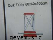 Quik Table  60x60x100 cm.  คุณภาพเยี่ยม