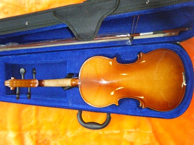 ขายไวโอลีน Siserveir Hand-crafted รุ่นGEVL003 ขนาด 4/4 แกะสลักลวดลายสวยงาม violin ราคาไม่แพง 4