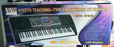 คีย์บอร์ด Keyboard ไฟฟ้า Siservier MK 906  61 คีย์ คีย์บอร์ด เครื่องดนตรี ราคาสบายกระเป๋า 3
