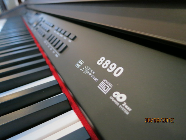 ขายเปียโนไฟฟ้า siservier 8890ราคาเปียโน ไฟฟ้าถูกๆ มีไว้ซ้อมเรียนเปียโน 2