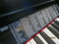 เปียโนราคาถูก ซื้อเปียโนเปียโนไฟฟ้า siservier รุ่น 8896 จอแสดงผล LCD ร้านขายเปียโนไฟฟ้าจีอาย 3