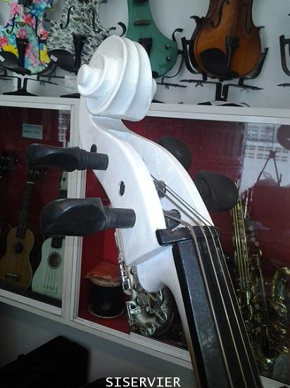 เชลโล่ Siserveir รุ่น  GCL 16 White Color ขนาด 4/4เรียนเชลโล่ต้องใช้รุ่นนี้ cello ราคา 8800 3