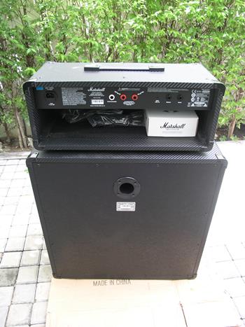 ตู้แอมป์กีต้าร์ MARSHALL MG-100 HCFX ตู้ Cabinet ทดลองเสียงที่ร้าน มีของเลยครับ 1
