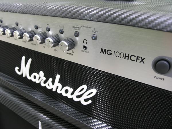 ตู้แอมป์กีต้าร์ MARSHALL MG-100 HCFX ตู้ Cabinet ทดลองเสียงที่ร้าน มีของเลยครับ 4