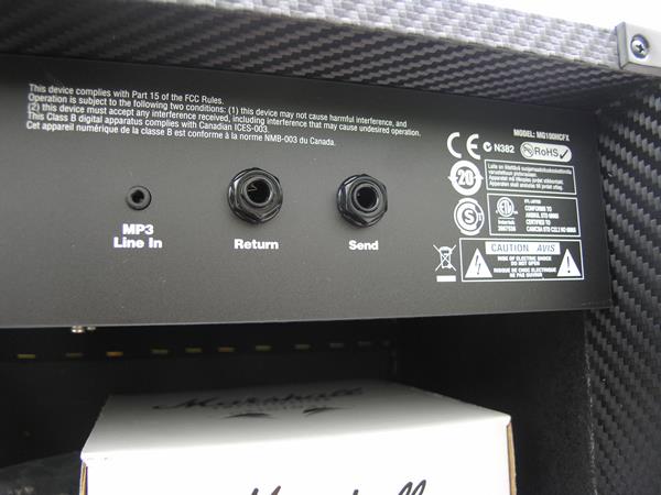 ตู้แอมป์กีต้าร์ MARSHALL MG-100 HCFX ตู้ Cabinet ทดลองเสียงที่ร้าน มีของเลยครับ 6