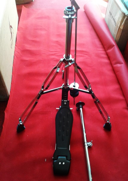 อุปกรณ์กลองชุด ครบชุด hardware set D  รวมขาฉาบ ขาไฮแฮท ขาแสนร์ กระเดื่อง ซื้อแบบเหมา ถูกกว่าแยกชิ้น 7