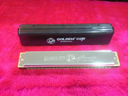 เมาท์ออร์แกน Golden cup  ใหญ่ 1