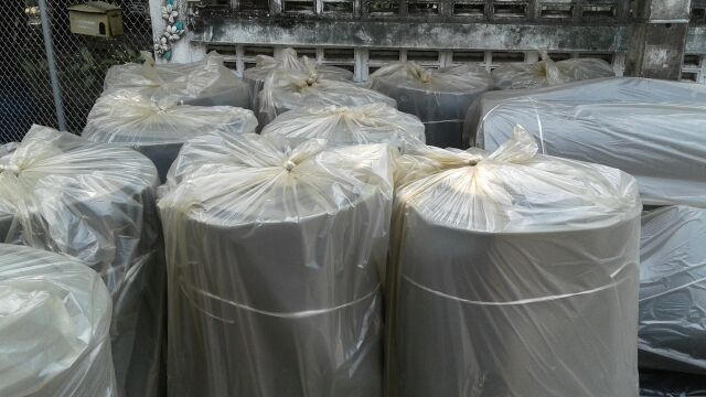 ฟองน้ำซับเสียง แผ่นเก็บเสียงราคา175 แผ่นเรียบซับเสียง หนา 1 CM แผ่นกันเสียง 1.30 เมตร x 2.08เมตร 3