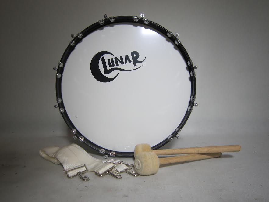 กลองใหญ่ BASSDRUM ยี่ห้อ LUNAR รุ่น GE-4002 18 นิ้ว 12 หลัก เกลียวยาว Lunar premium 6