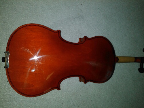 ไวโอลิน Violin Siservier ไวโอลิน ราคาถูก G012 2/4 สีไม้ด้าน พร้อมกล่องและอุปกรณ์ 6