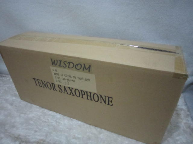 เทนเนอร์แซ็กโซโฟน  Wisdom รุ่น SP-0011N สีนิคเกิล พร้อมอุปกรณ์และกล่องใส่ครบชุด 1