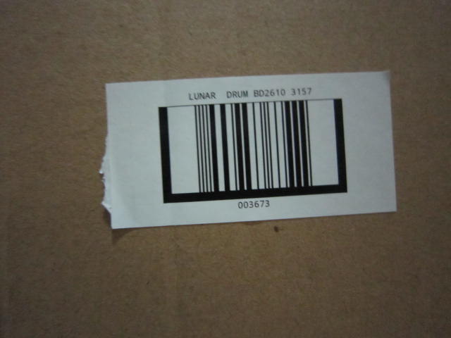 กลองใหญ่ BASS DRUM LUNAR รุ่น BD-2610 26 นิ้ว พร้อมสายสะพาย และไม้กลอง 5