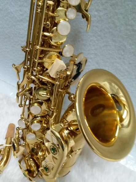โซปราโน่เคิ้ฟ Soprano Curve Saxophone Wisdom FCS-100L 1