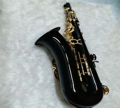 เทนเนอร์แซ็กโซโฟน  ยี่ห้อ Wisdom รุ่น FTS-100BG สีดำคีย์ทองกล่องและอุปกรณ์ ครบชุด 1