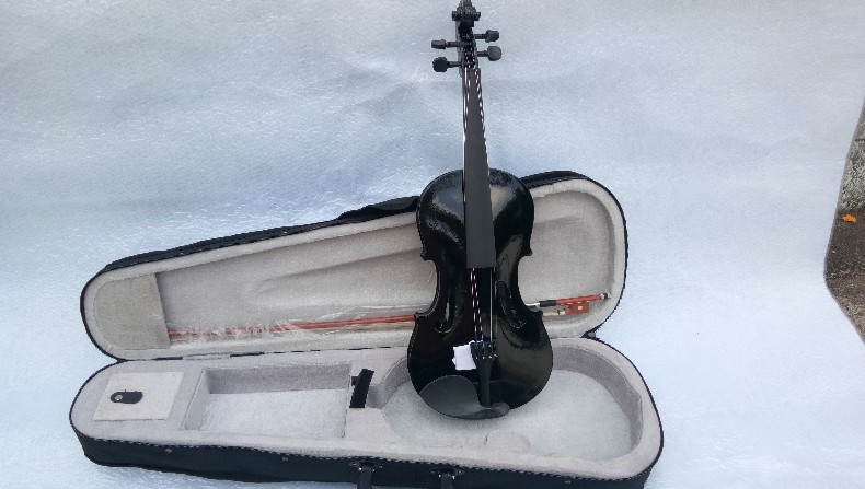 ไวโอลีน Siserveir  สีดำ ขนาด 4/4  violin ราคาไม่แพง