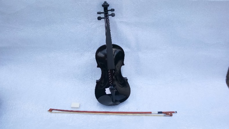 ไวโอลีน Siserveir  สีดำ ขนาด 4/4  violin ราคาไม่แพง 2