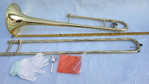 อัลโต ทรอมโบน รุ่น TP-5100L WISDOM Alto trombone สีทอง 2