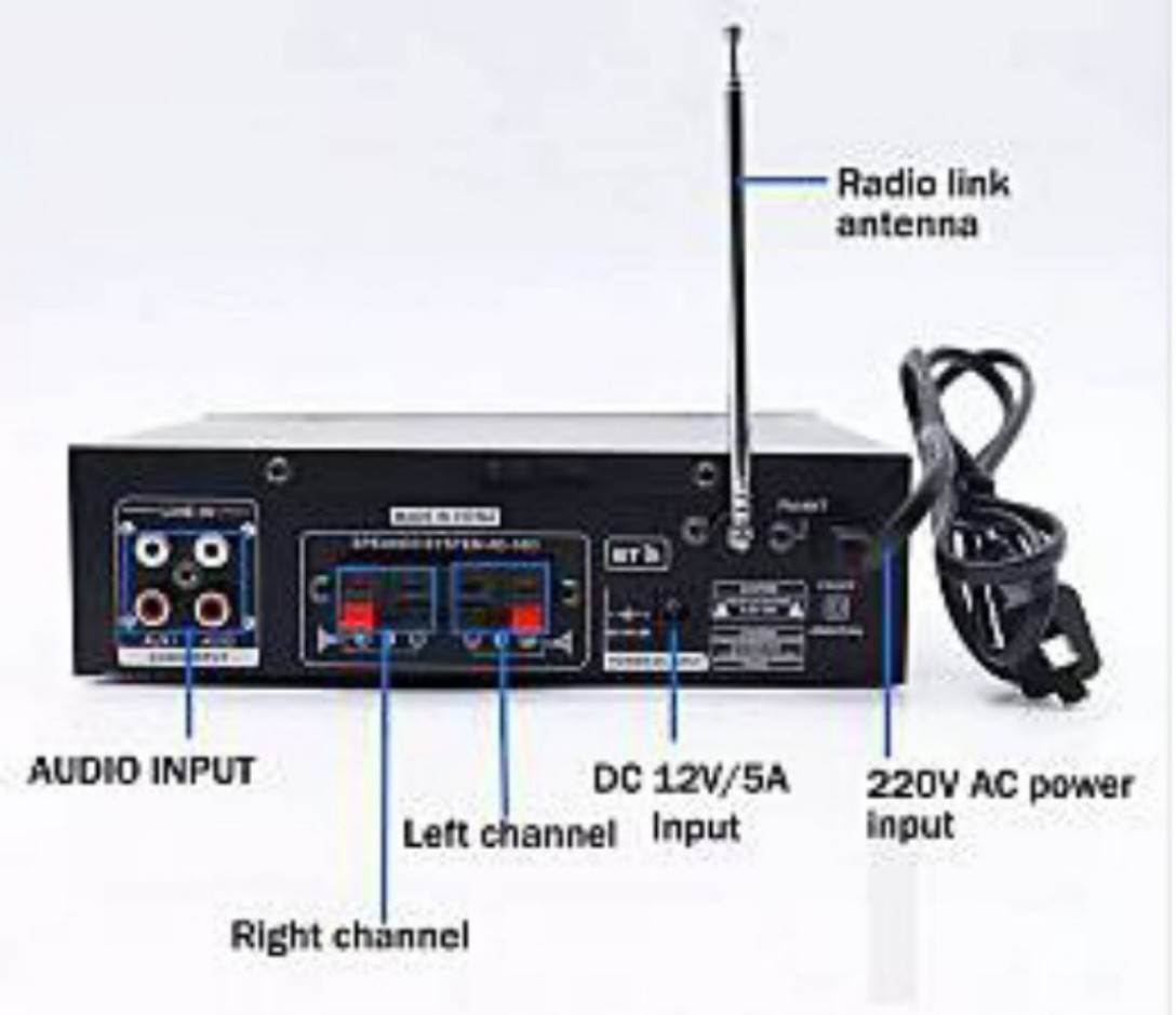 Bluetooth Amplifier 800W ใหม่ล่าสุด เสียงดี คุณภาพเยี่ยม 1