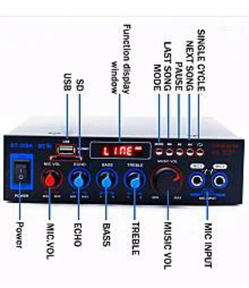 Bluetooth Amplifier 800W ใหม่ล่าสุด เสียงดี คุณภาพเยี่ยม 4