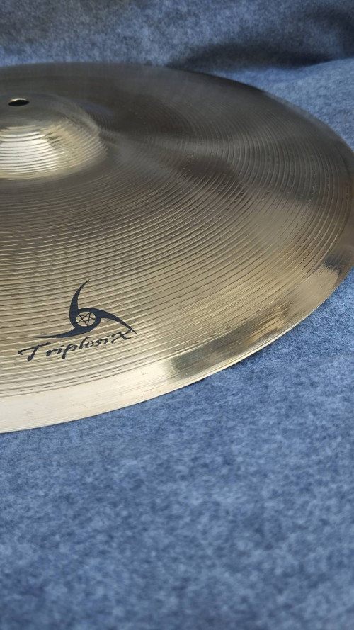 ฉาบกลองชุด รุ่นE cymbal ขนาด18“ ยี่ห้อ triplesix ผลิตหนาพิเศษ ทน และเสียงดี (ใบ) 5