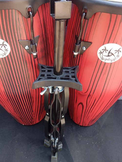 กลองทอมบ้าไม้ Triplesix 10 และ 11 นิ้ว พร้อมขาตั้ง_Copy 5