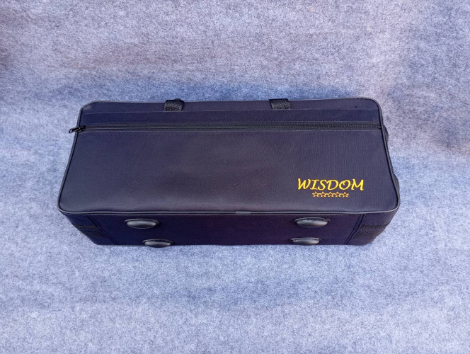 ทรัมเปท ยี่ห้อ Wisdom สีเงิน กล่องและอุปกรณ์ครบชุด 6